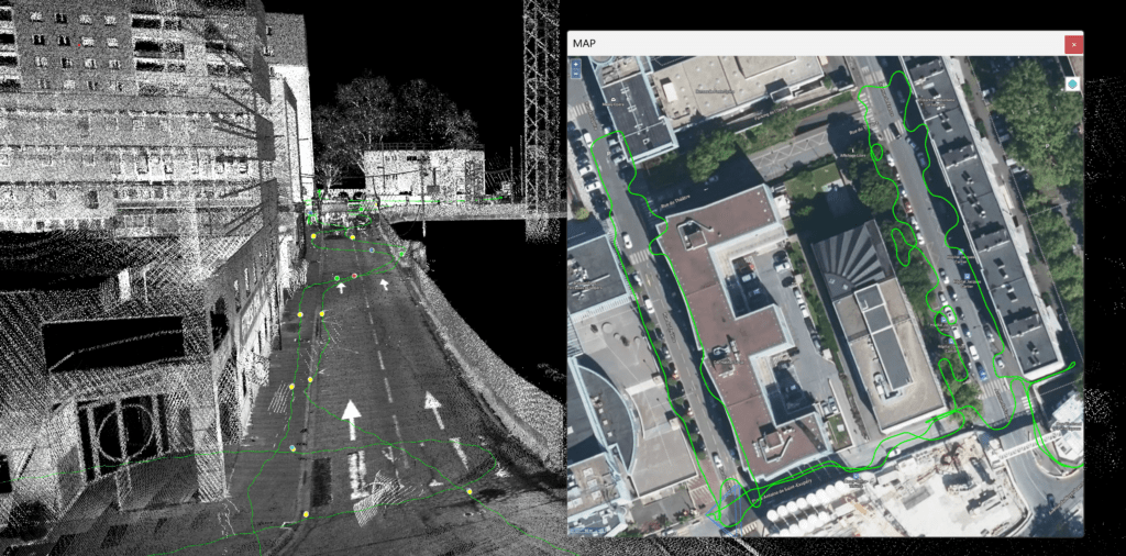 2 interfaces of PPIMMS, the Viametris post processing software.